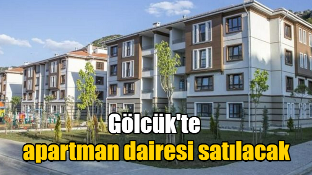 Gölcük'te apartman dairesi satılacak