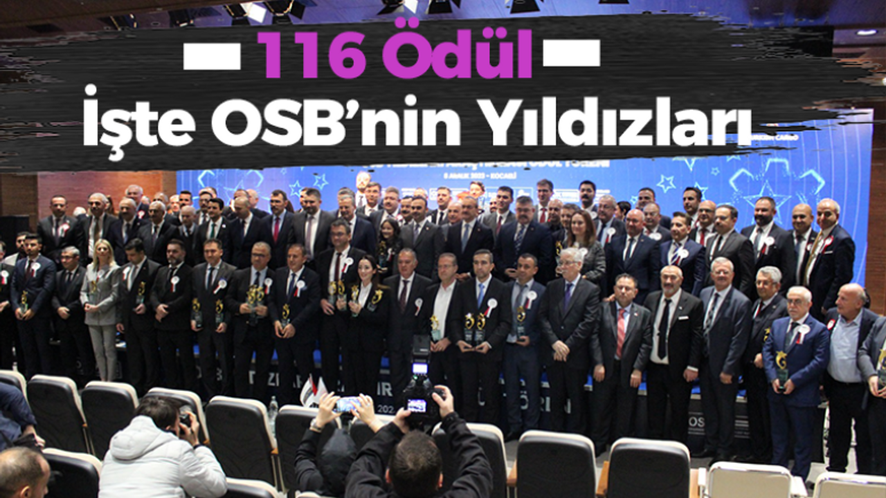 İşte OSB Yıldızları!