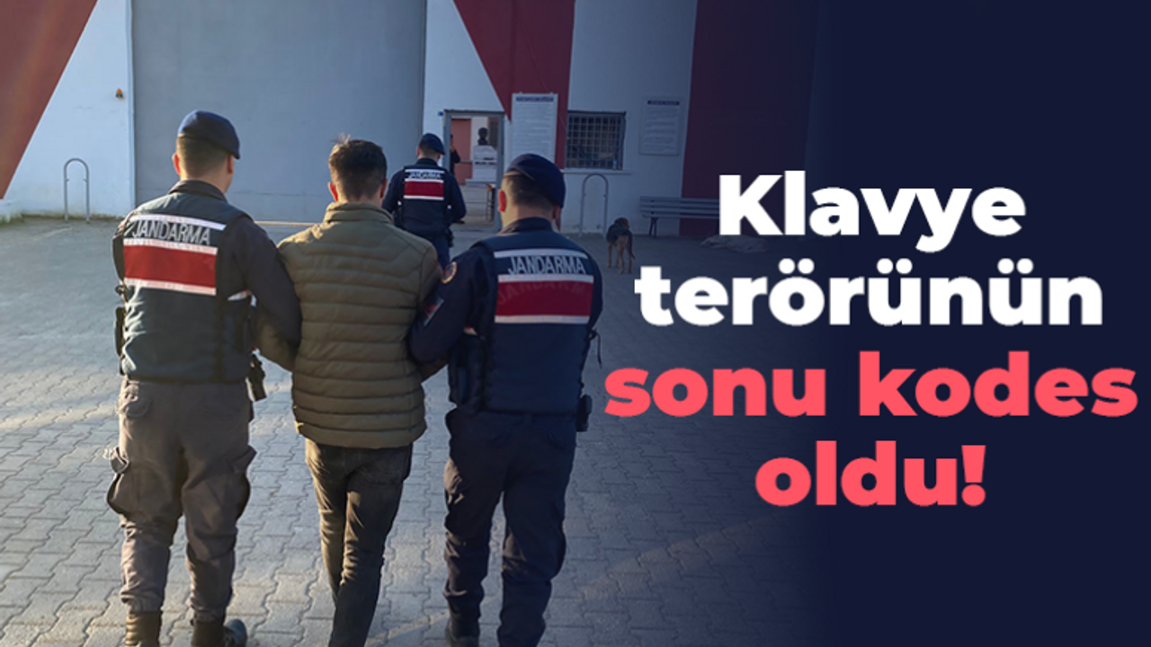 Kocaeli haber - Klavye terörünün sonu kodes oldu!