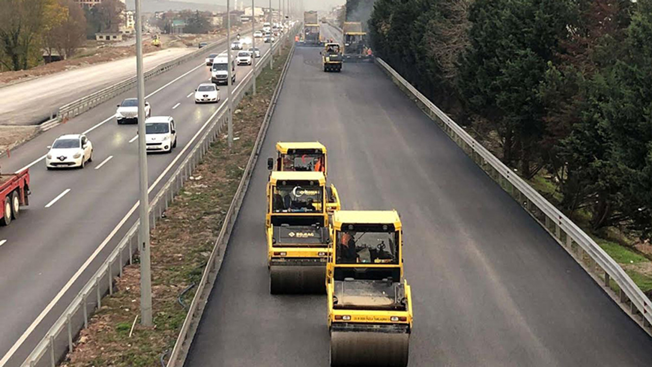 Stadyum yolunda D-100 Ankara yönü asfaltlandı