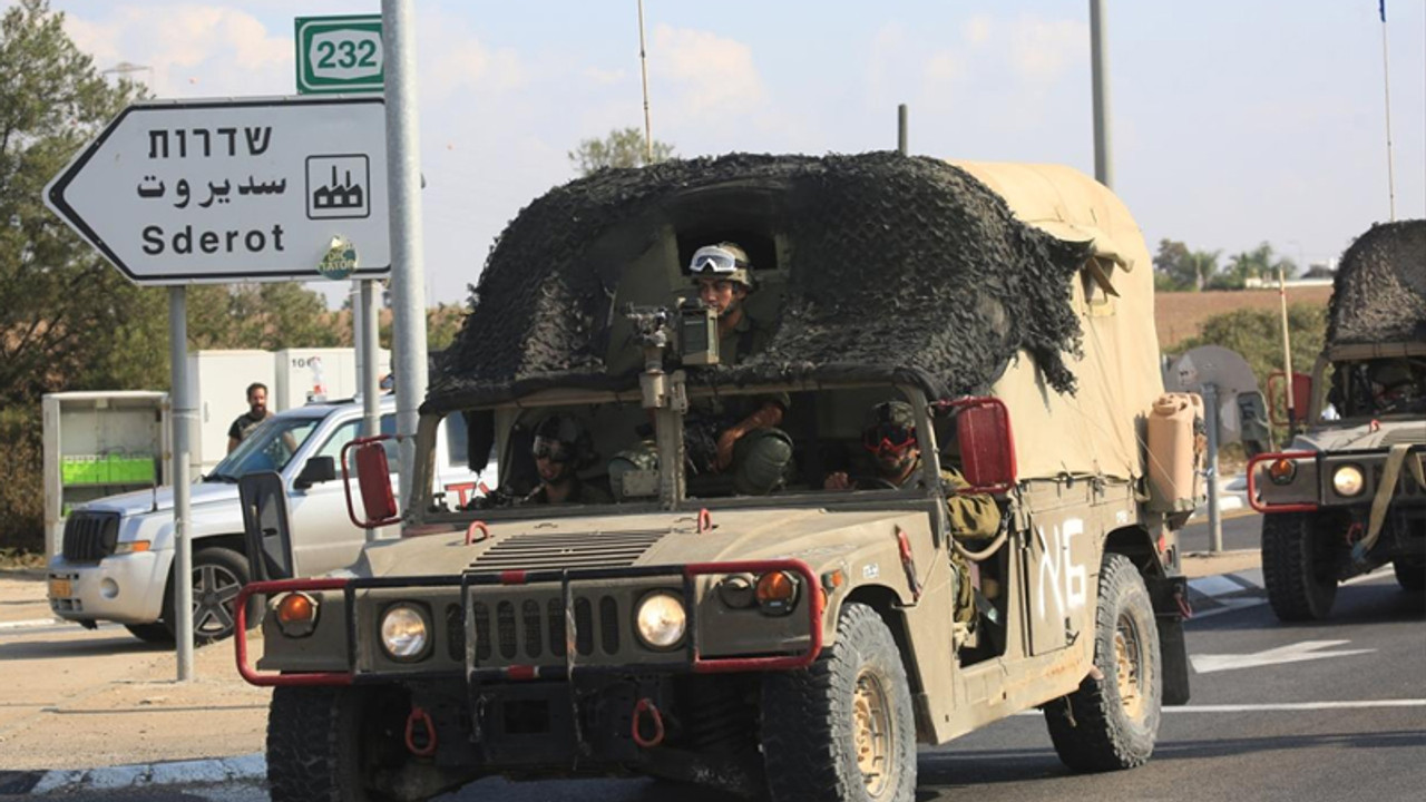 Hamas tugayları zırhlı araçları imha etti