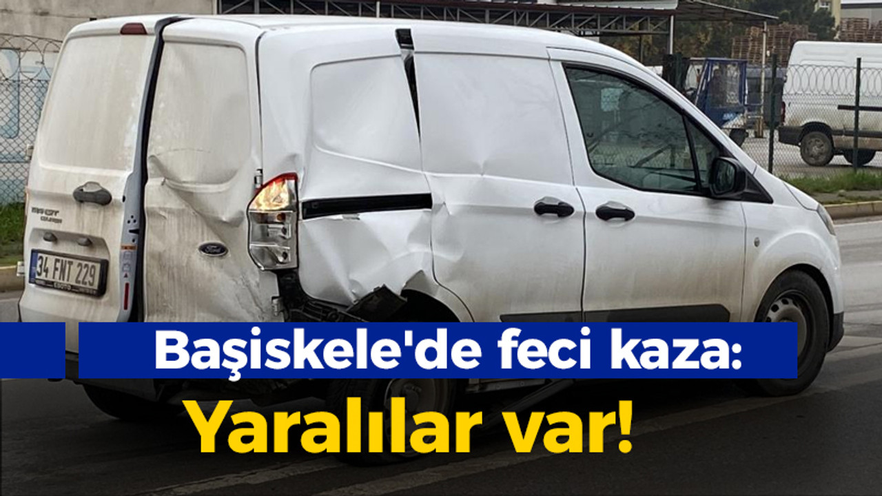 Başiskele'de feci kaza: Yaralılar var!