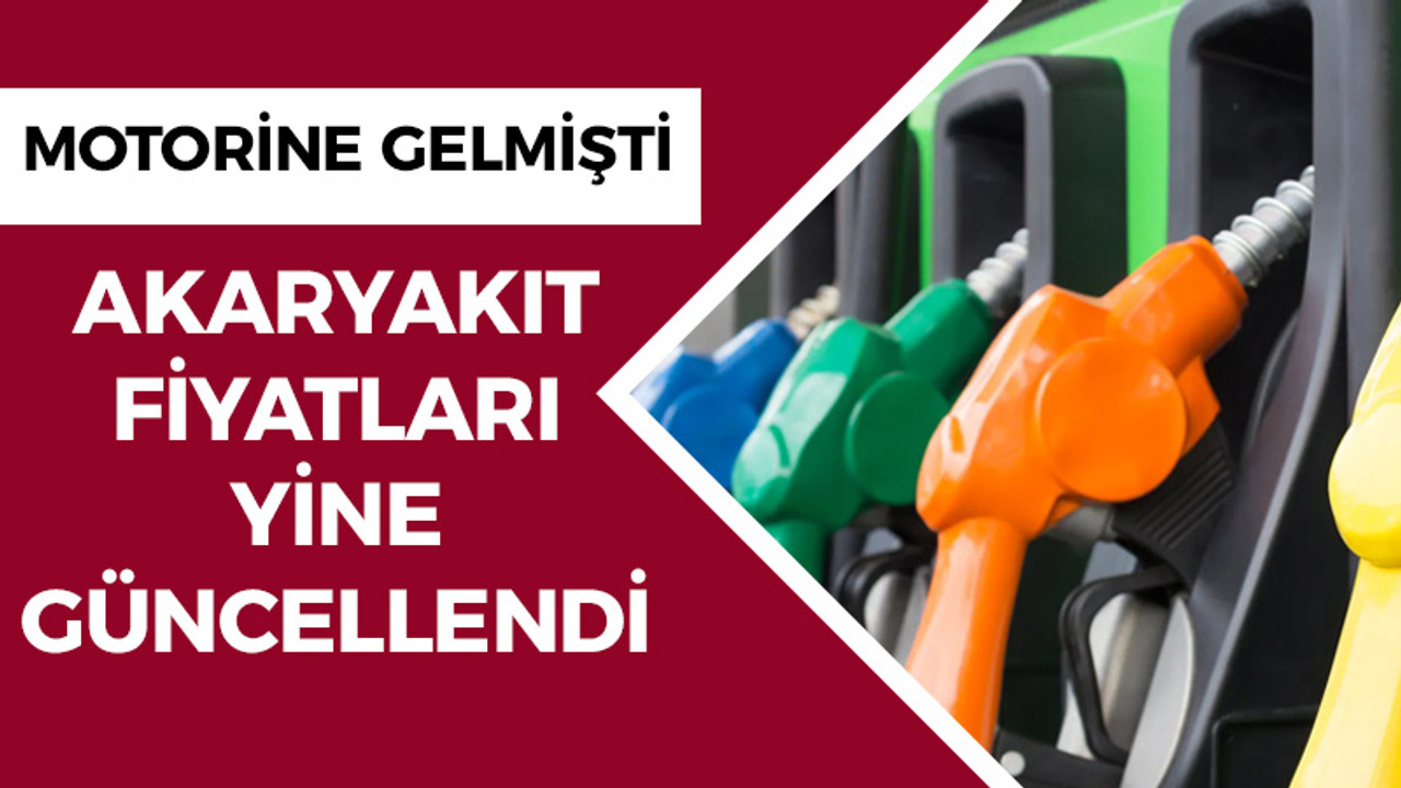 Motorine gelmişti benzine de indirim yapıldı