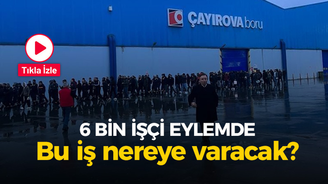 Metal işçileri öfkeli! 6 bin işçi eylemde, bu iş nereye varacak?