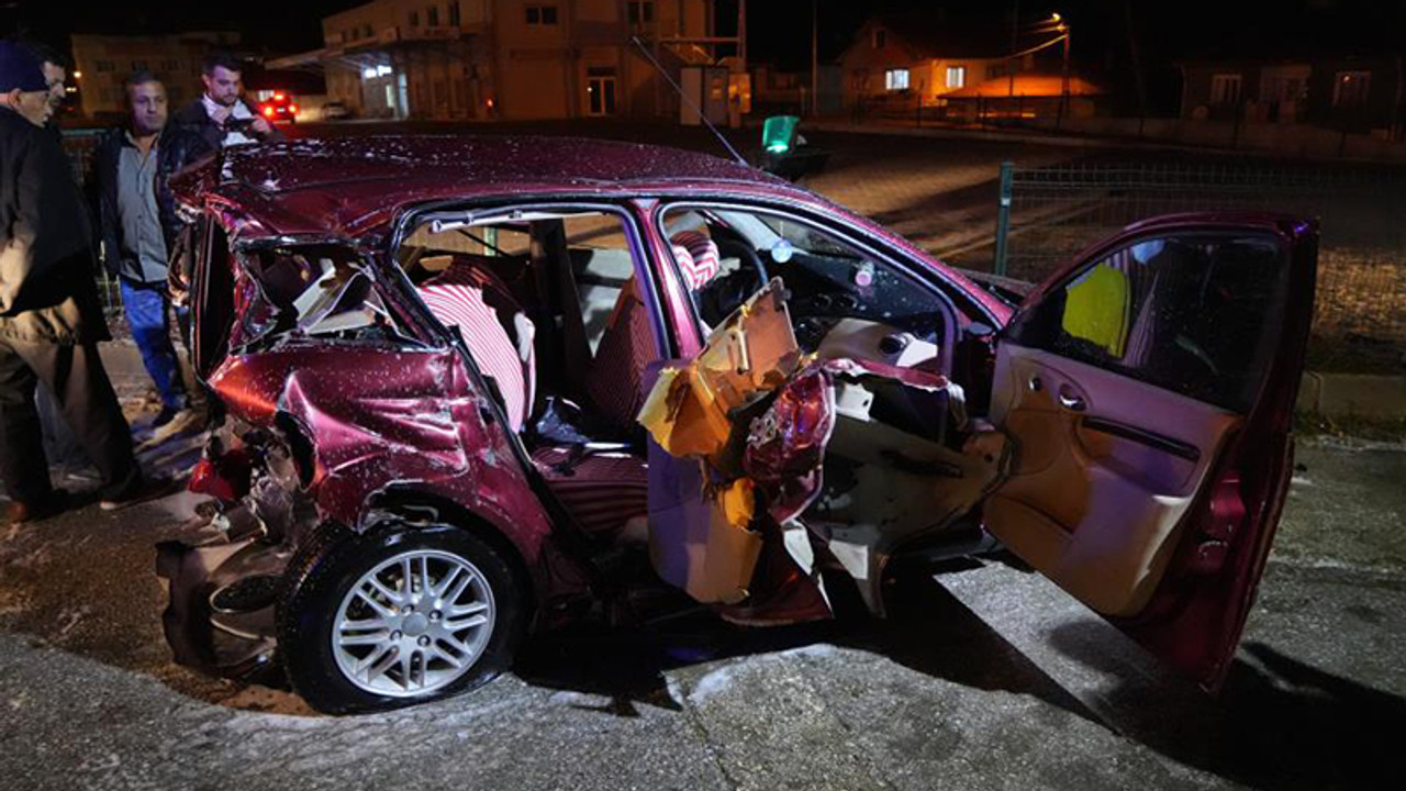 Bolu'daki trafik kazasında uzman çavuşlar yaralandı