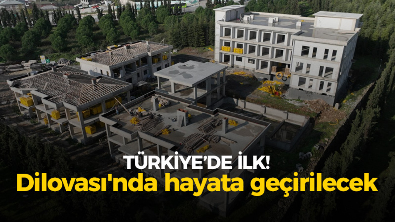 Türkiye'de ilk olan proje Dilovası'nda hayata geçirilecek