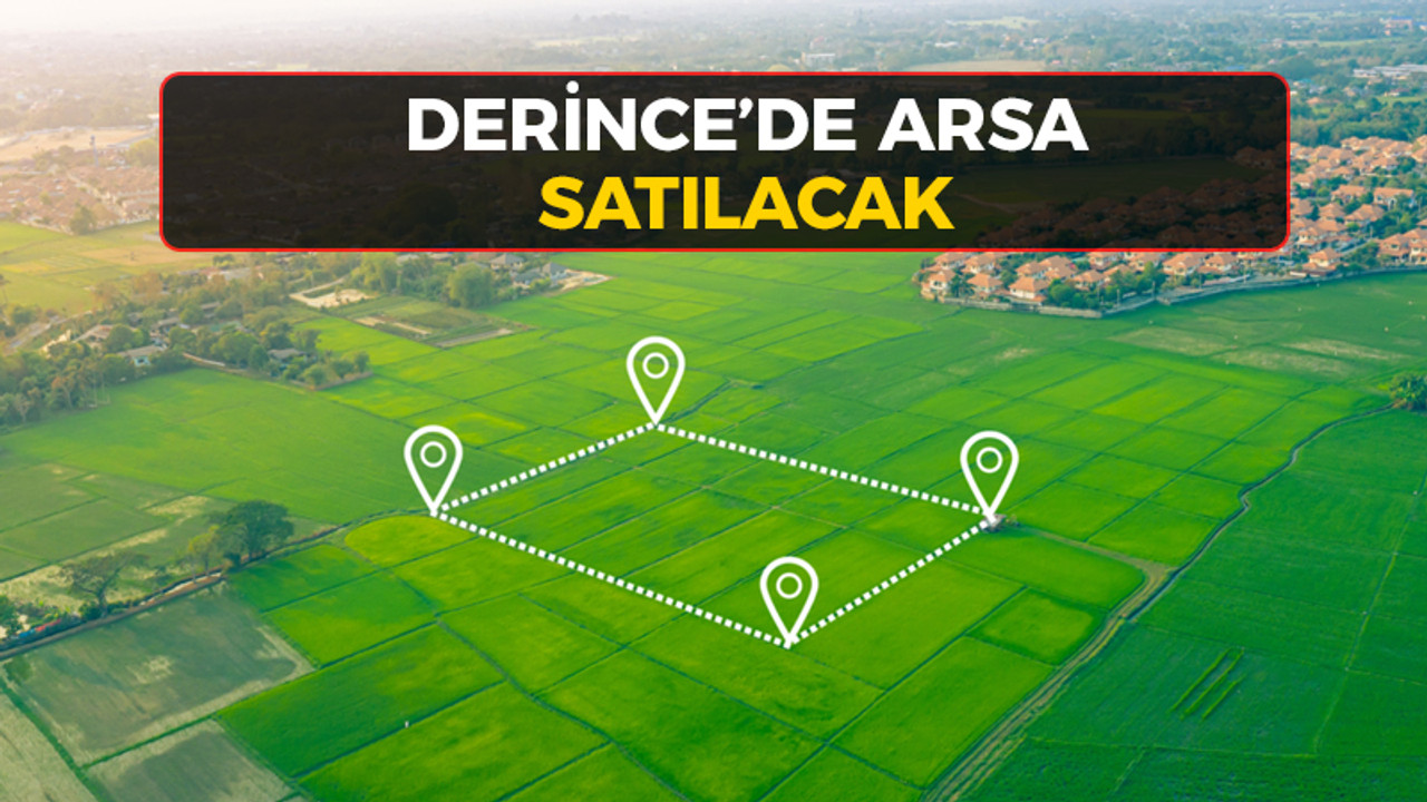 Kocaeli haber - Derince'deki arsa mahkemeden satılacak