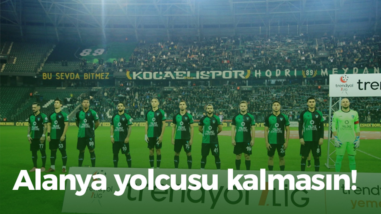 Alanya yolcusu kalmasın!