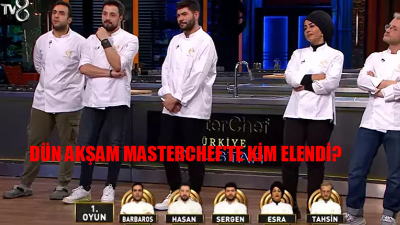 MasterChef'te kim elendi? 30 Aralık Cumartesi MasterChef'te kim kazandı, ilk dörde kimler kaldı?