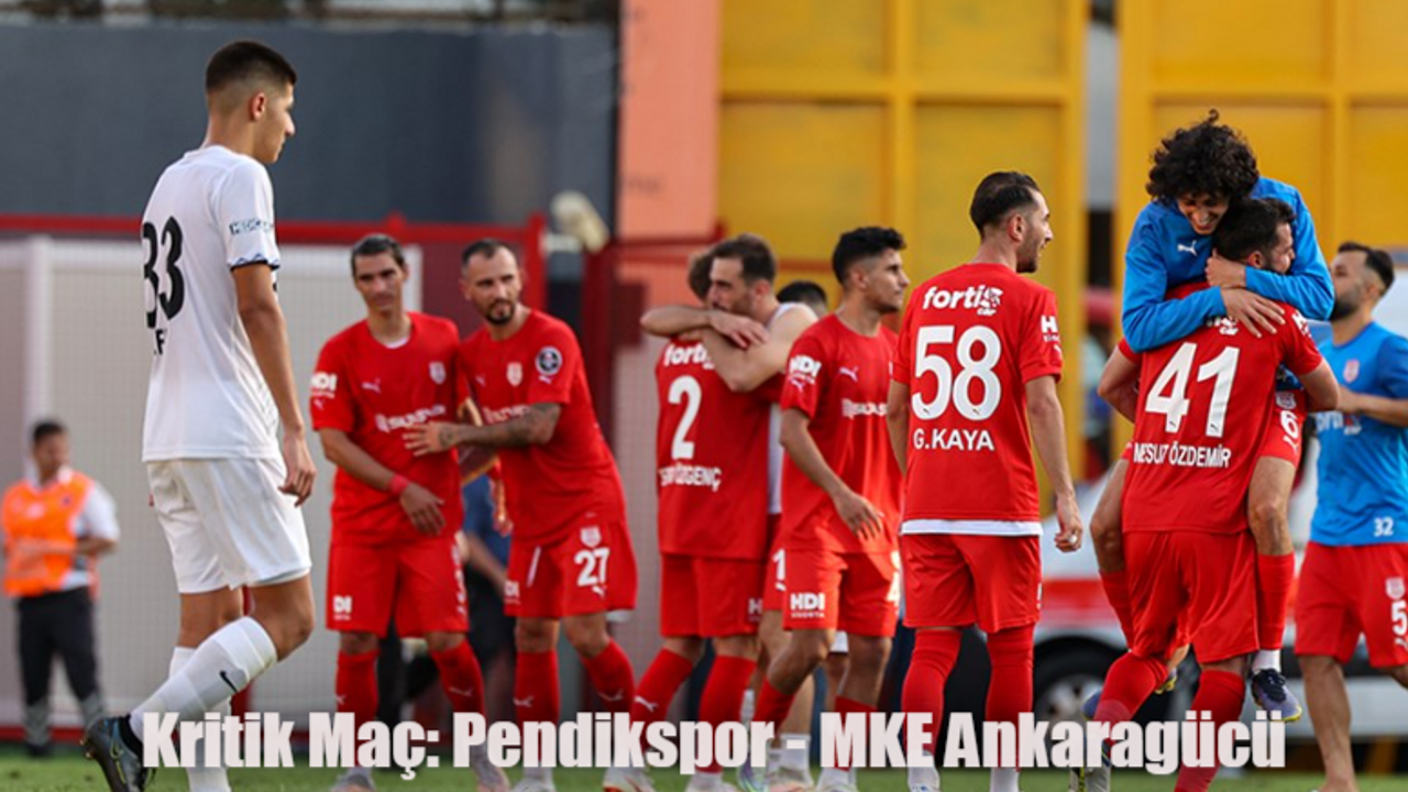 Pendikspor Ankaragücü maçı ne zaman, saat kaçta, hangi kanalda?