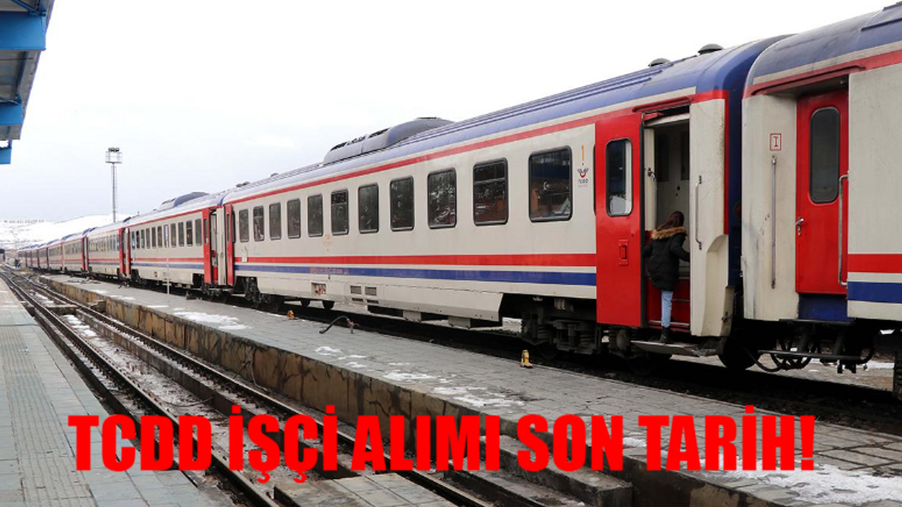 TCDD İşçi Alımı SON TARİH: İŞKUR TCDD İşçi Alımı Başvurusu YAP! TCDD Personel Alımı Başvuru Ekranı