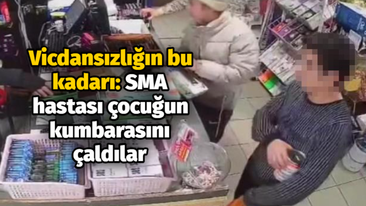 Vicdansızlığın bu kadarı: SMA hastası çocuğun kumbarasını çaldılar