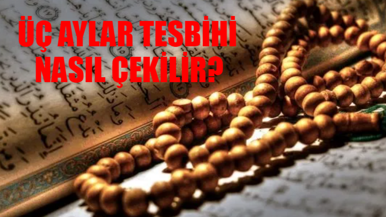 Üç Aylar Tesbihi Nasıl Çekilir? Üç Aylar Tesbihi Nasıl Başlanır? Recep Ayı Tesbihleri DİYANET! Üç Aylar Recep Ayı Tesbihi Bismillahillezi La Yedurru