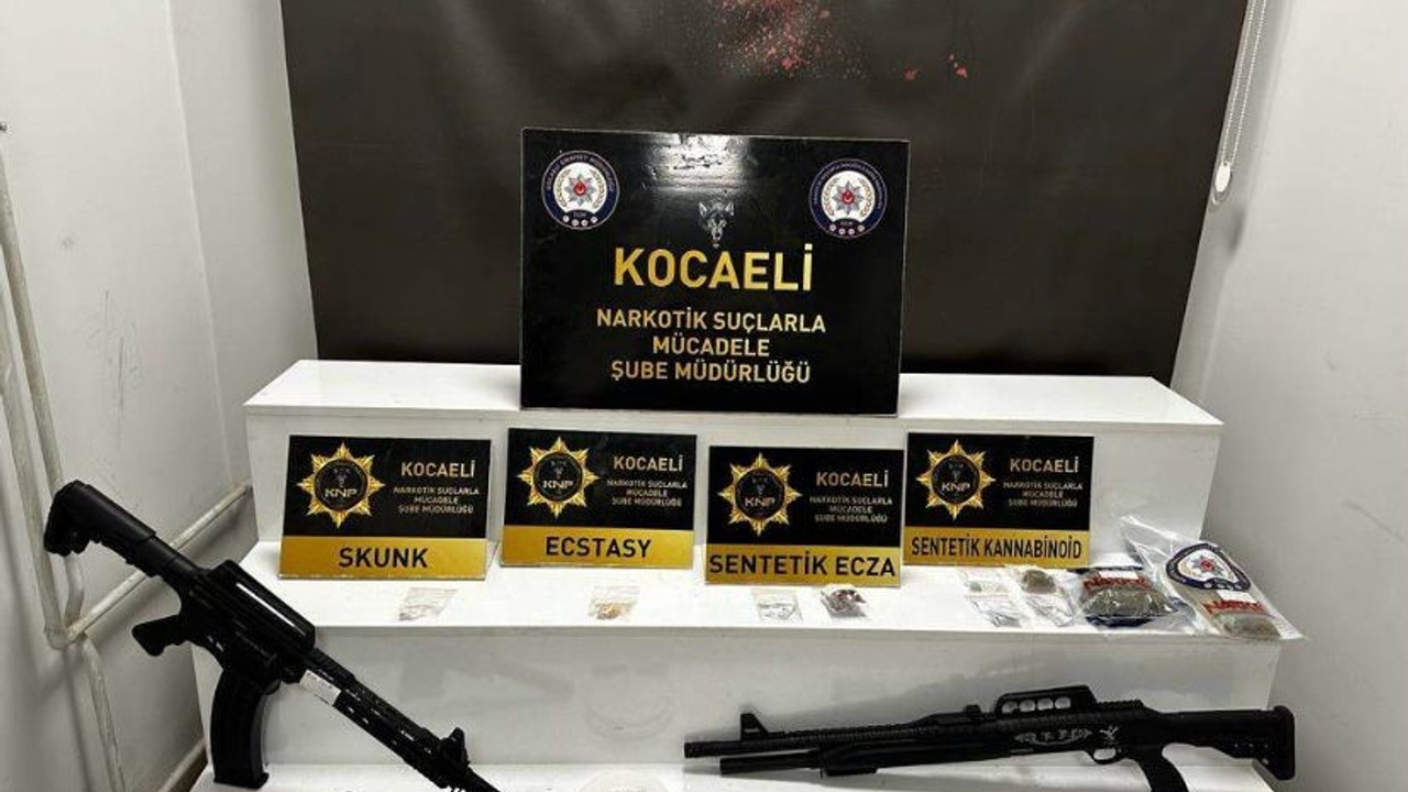 Kocaeli'de uyuşturucu operasyonu!