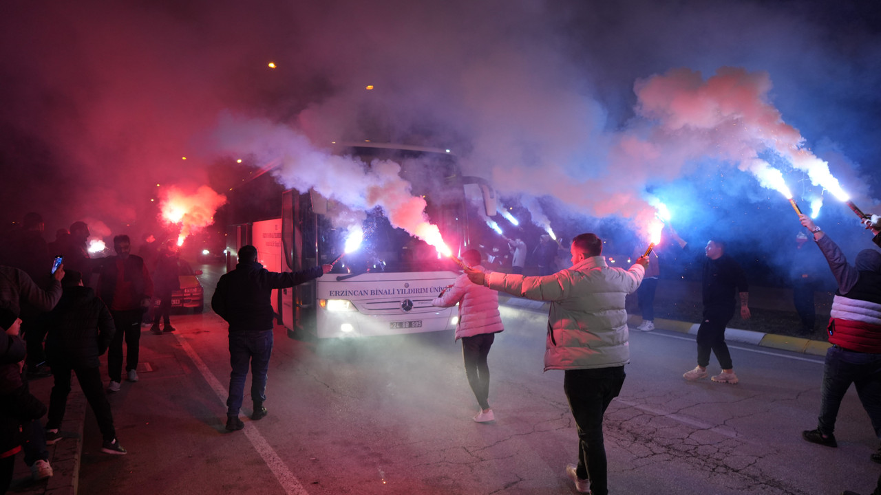 24Erzincanspor coşkuyla karşılandı!