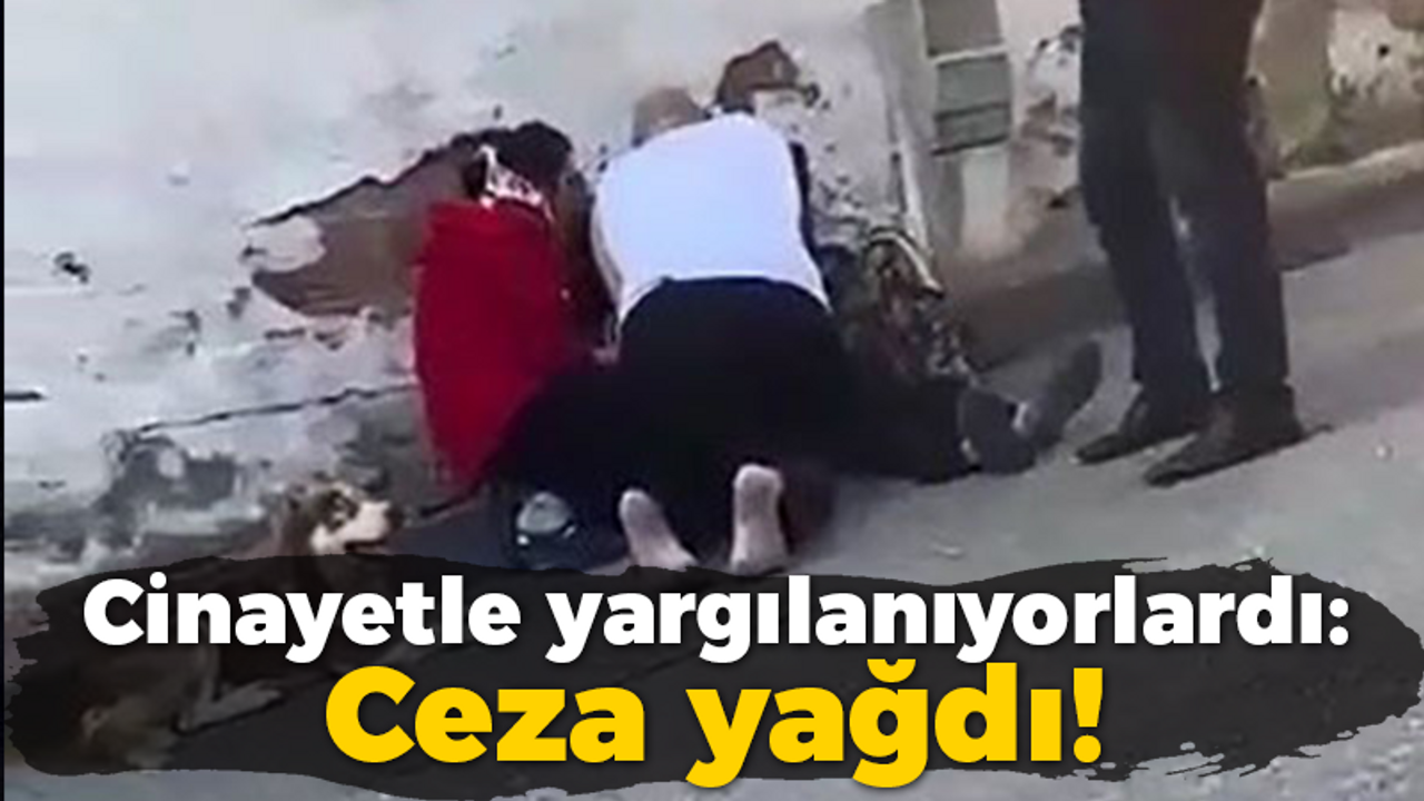 Cinayetle yargılanıyorlardı: Ceza yağdı!