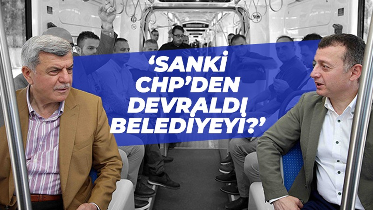 Sanki CHP’den aldı belediyeyi?