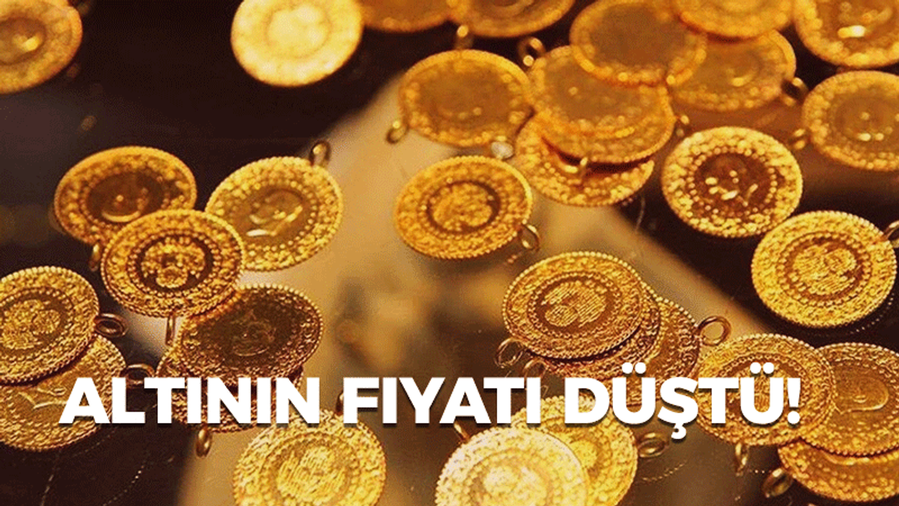 Altının fiyatı düştü!