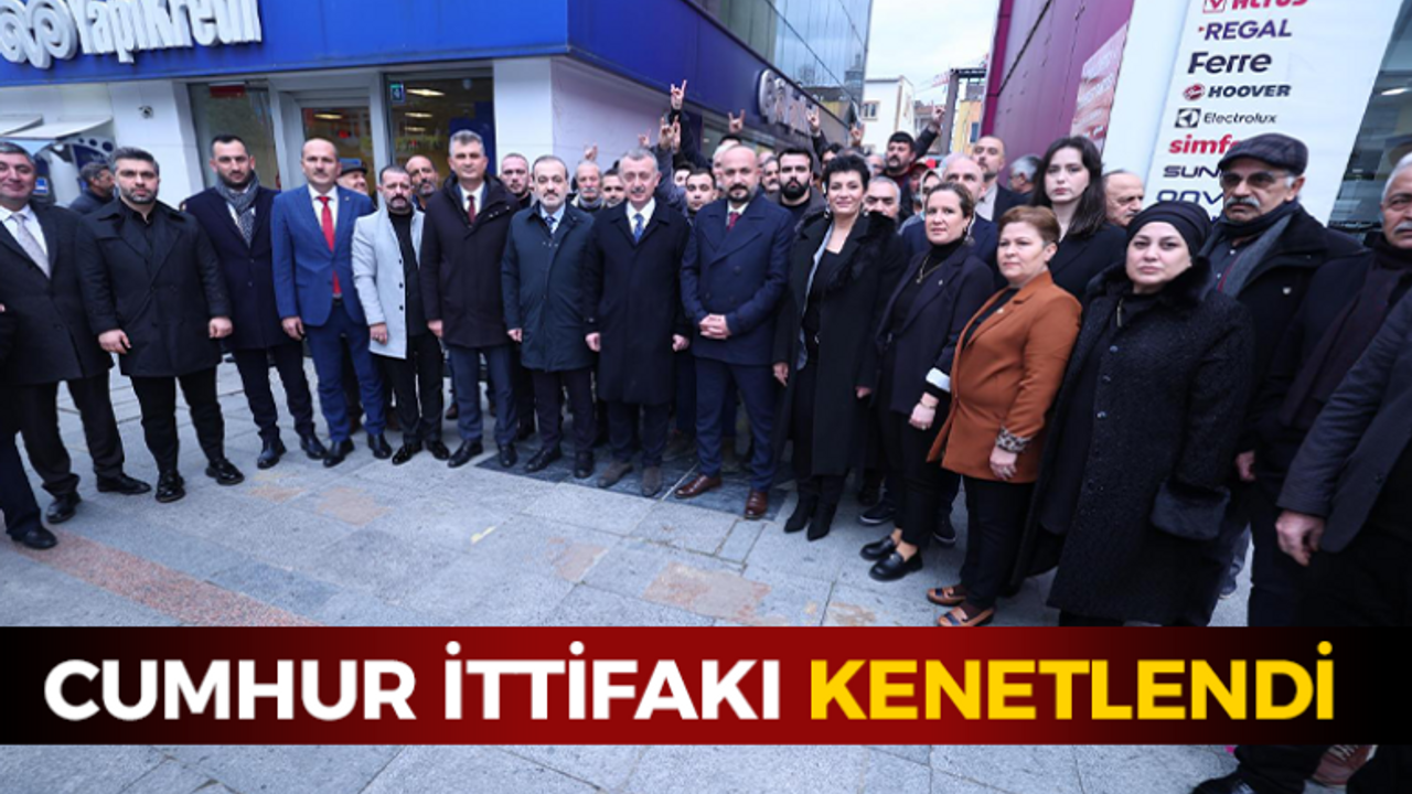 Cumhur ittifakı kenetlendi