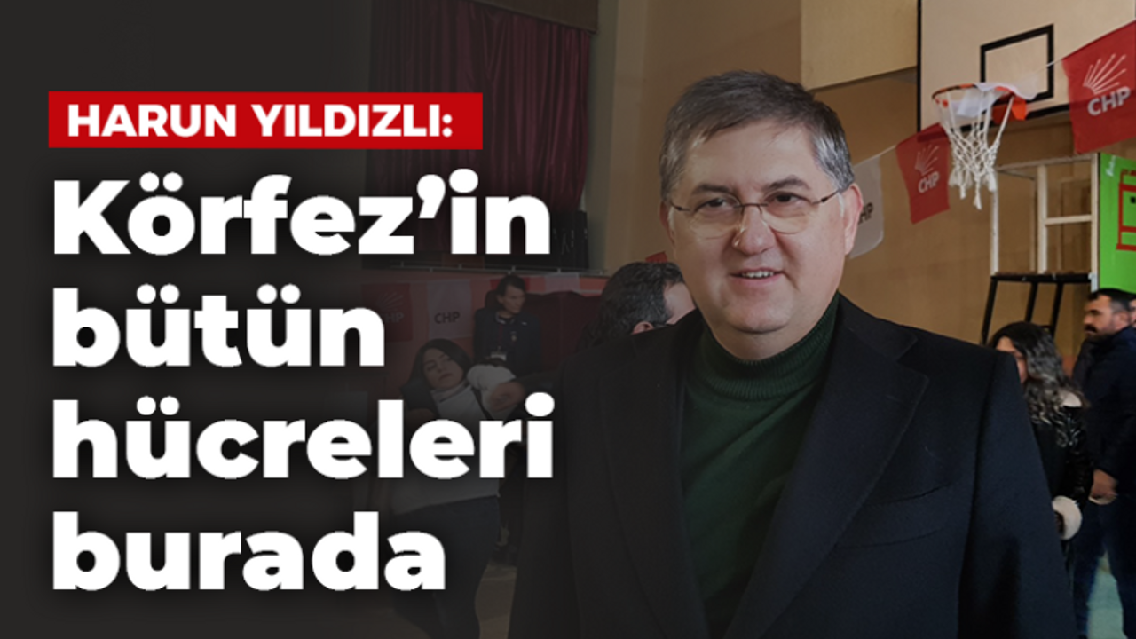 Harun Özgür Yıldızlı: Körfez’in bütün hücreleri burada