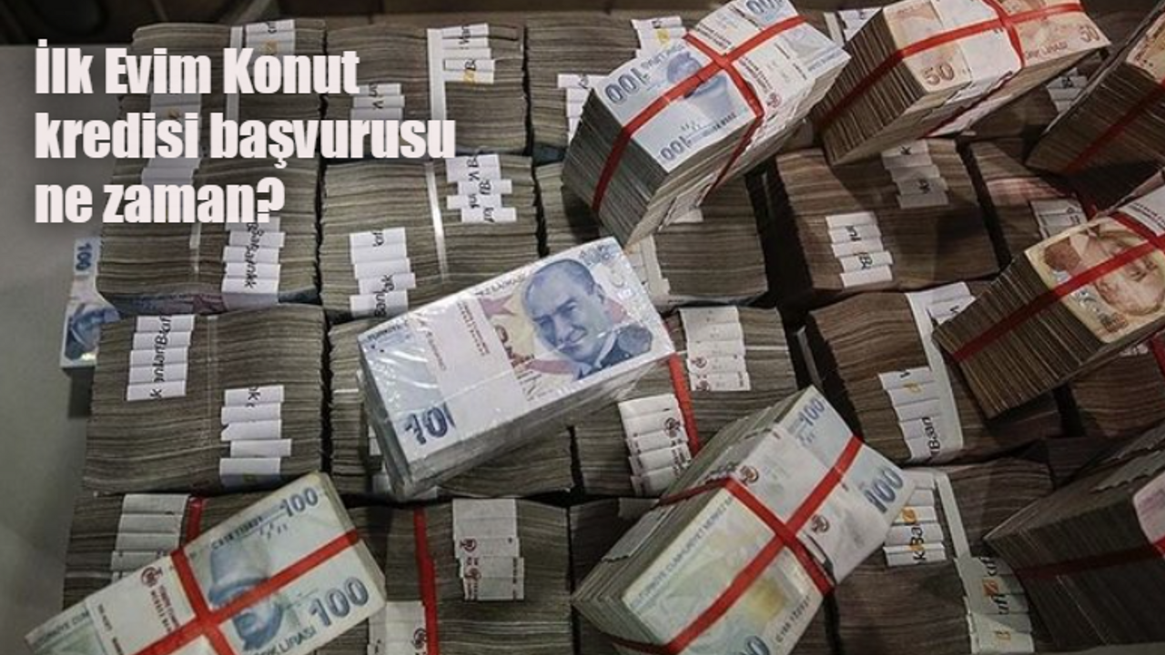 İlk Evim Konut kredisi başvurusu ne zaman? Başvuru şartları neler? İlk evim konut kredisi başvuru ekranı...