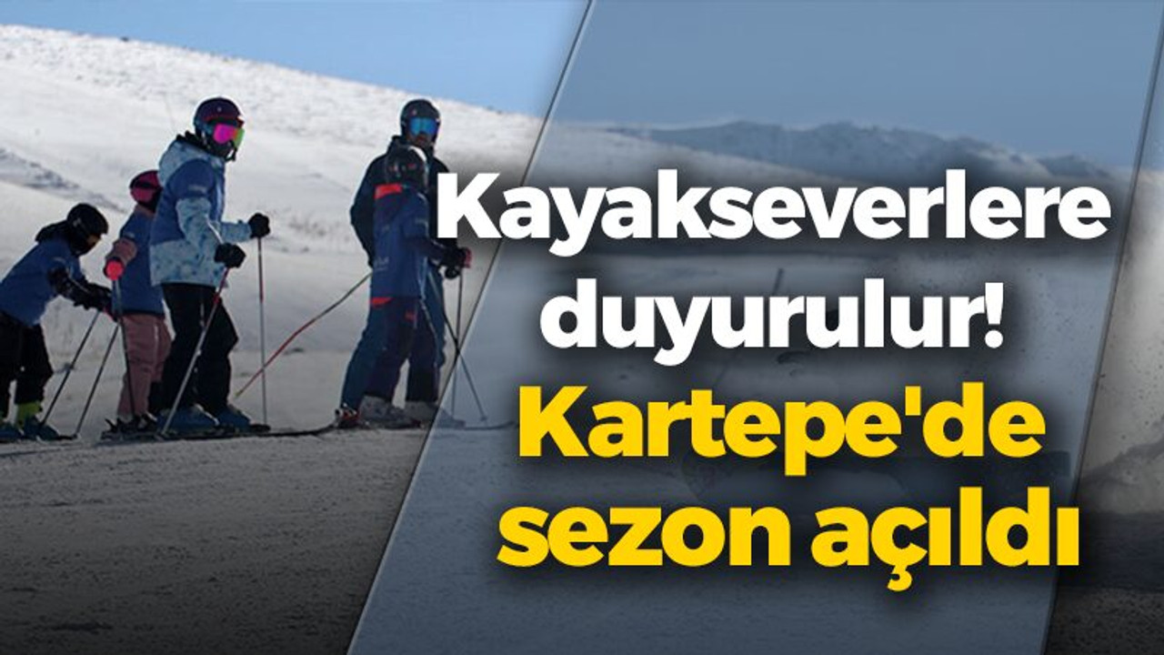 Kayakseverlere duyurulur! Kartepe'de sezon açıldı