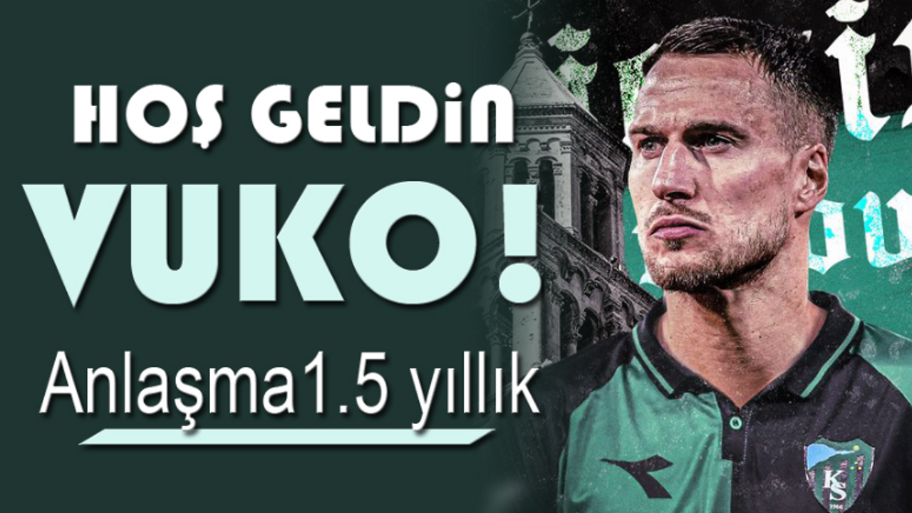 Kocaelispor, Josip Vukovic’i resmen duyurdu!