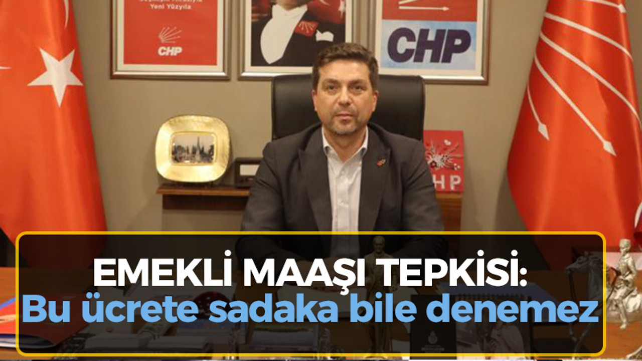 Sarı'dan emekli maaşı tepkisi: Bu ücrete sadaka bile denemez