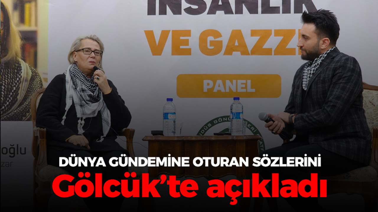 Ayçin Kantaoğlu, “İslam mevcut insan bakiyesinden memnun değil” derken ne söylemek istedi? Gölcük’te anlattı