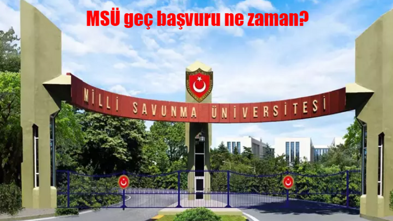 MSÜ geç başvuru ne zaman, başvuru ücreti ne kadar? MSÜ nedir?