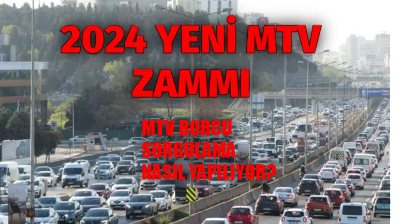 MTV ödemesi nasıl ve nereden yapılır? MTV borç sorgulama 2024