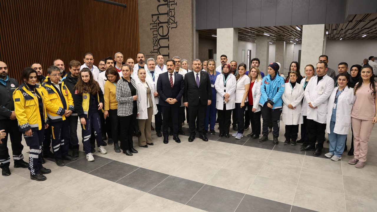 Bakan Koca, Hatay'da konuştu