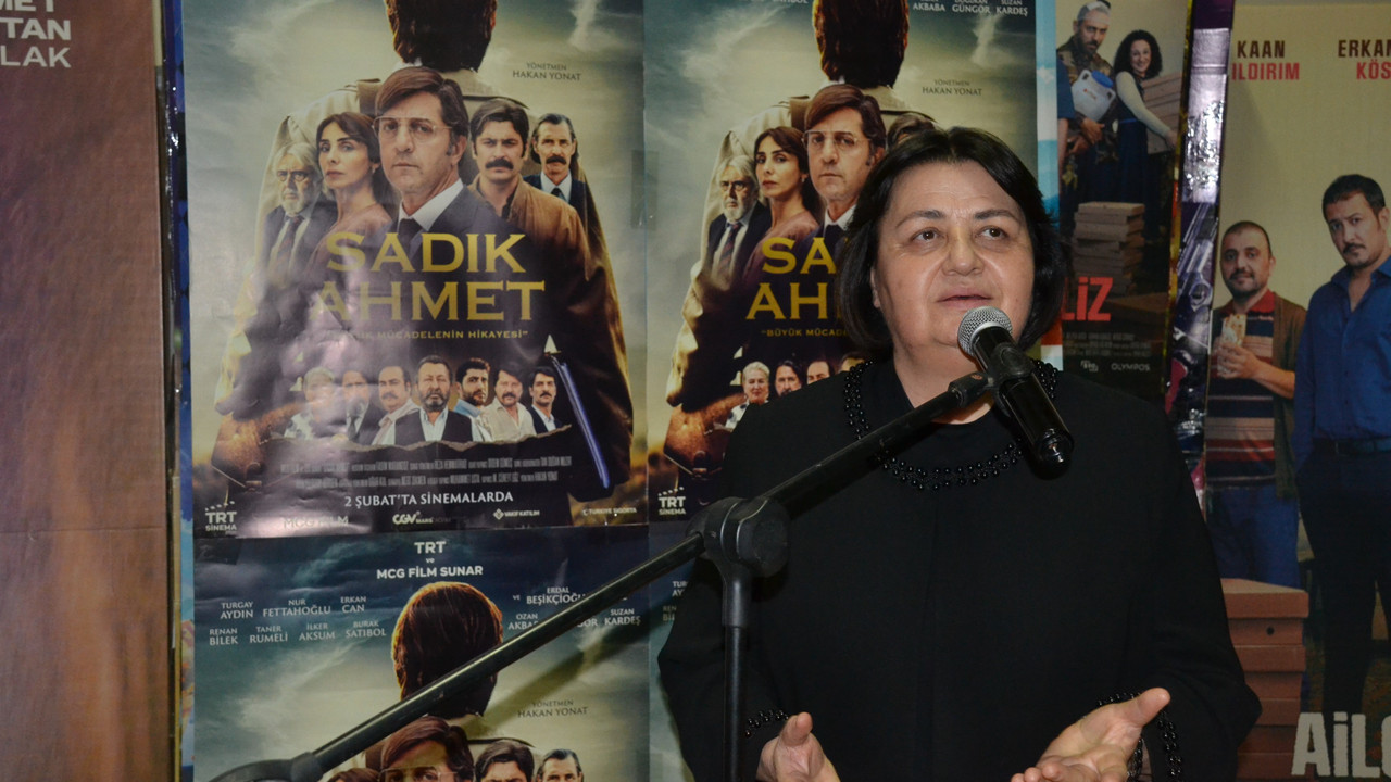 Sadık Ahmet'in filminde duygu dolu anlar yaşandı