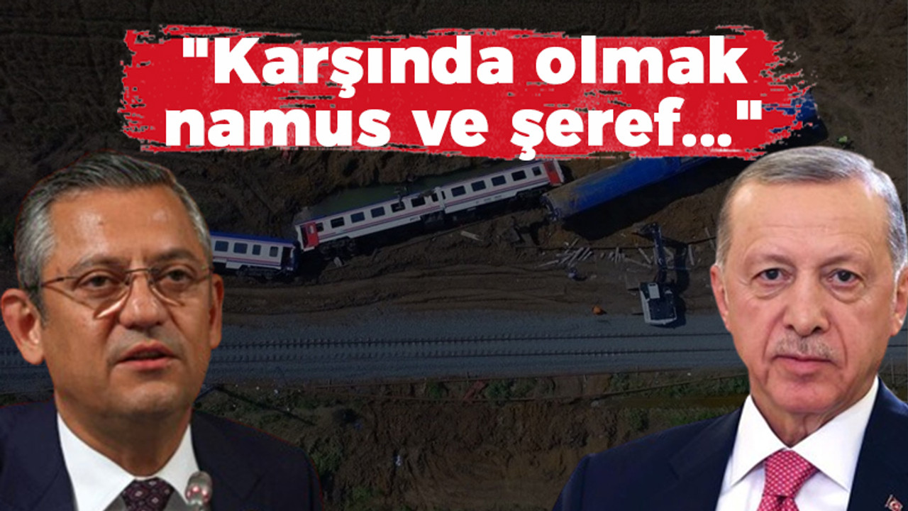 CHP Lideri'nden Cumhurbaşkanı Erdoğan'a "Karşında olmak namus ve şeref..."