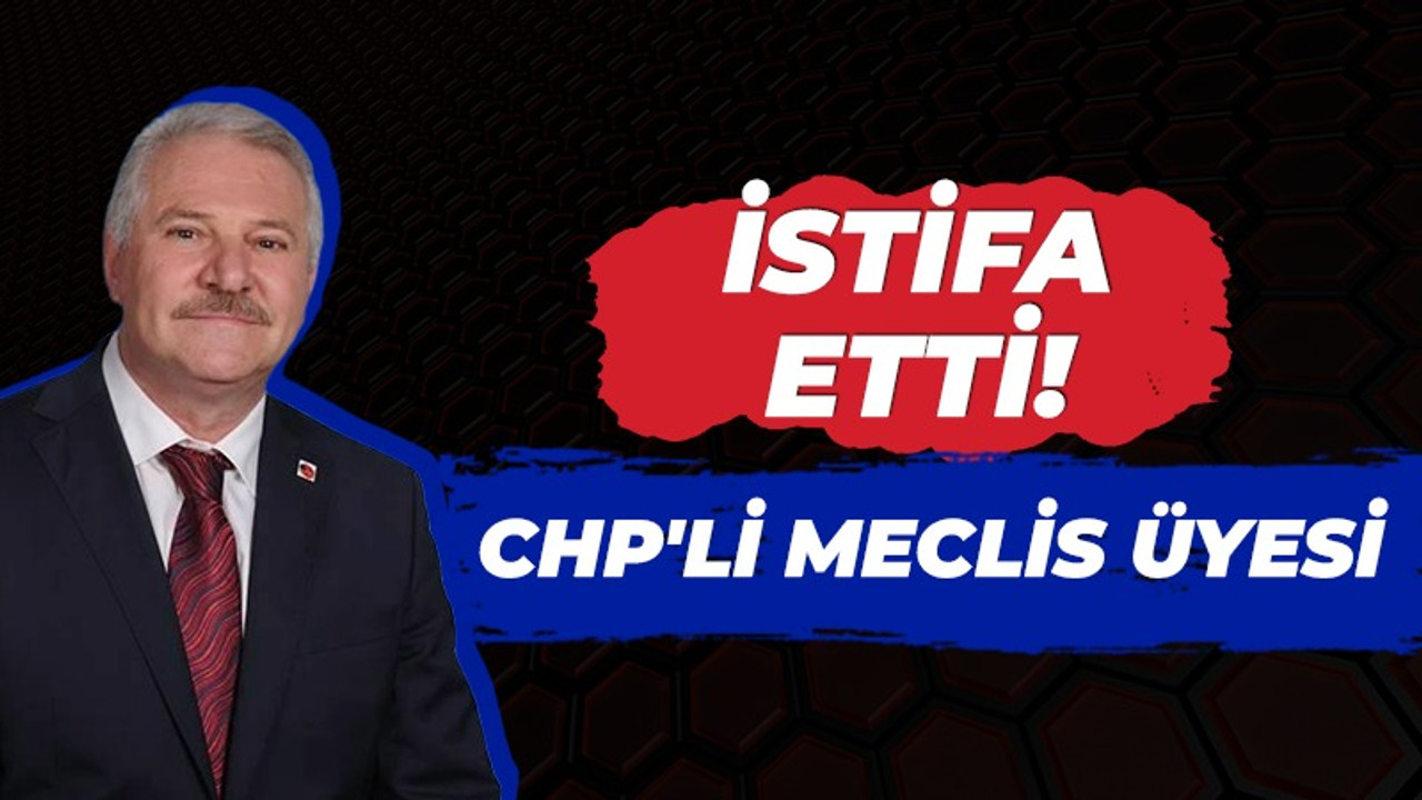 CHP'li meclis üyesi istifa etti