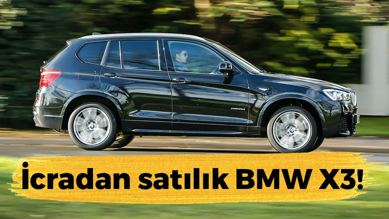 İcradan satılık BMW X3