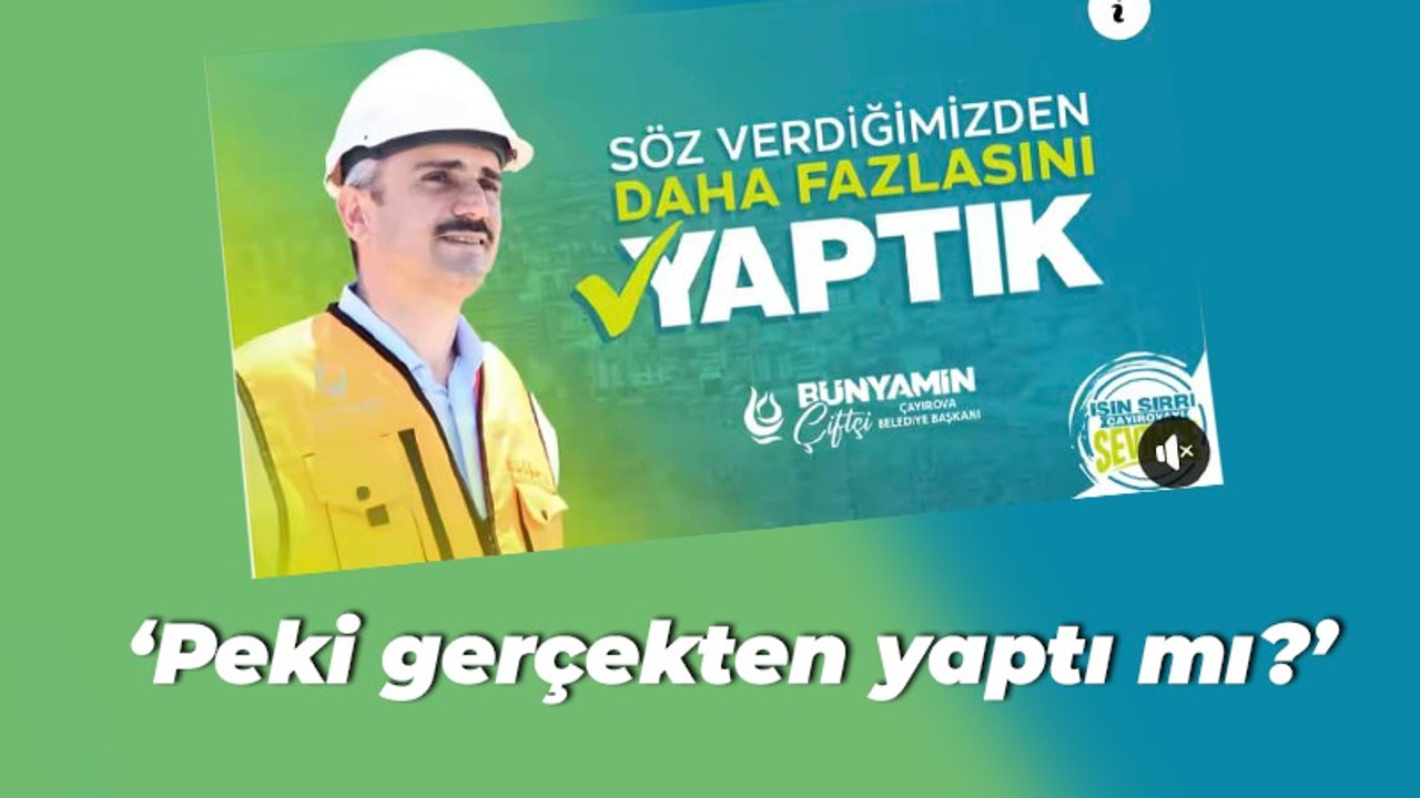 Bünyamin Çiftçi’nin seçim kampanyasına CHP’li isimden tepki