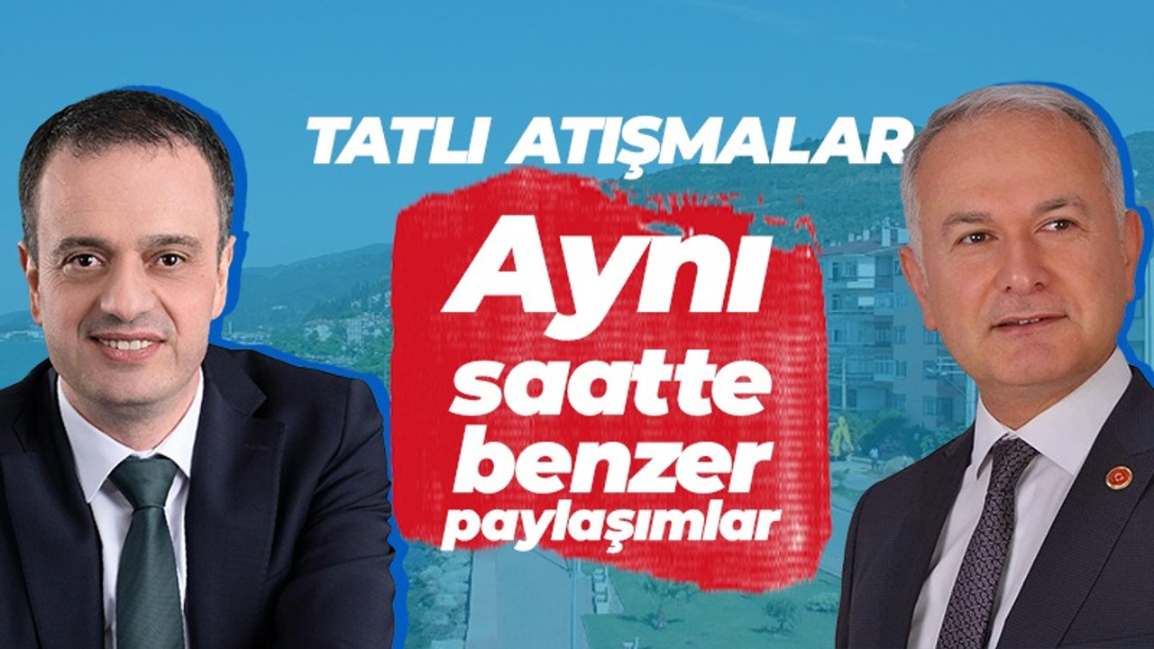 Karamürsel’de hoş atışma: Aynı saatlerde benzer sloganlar