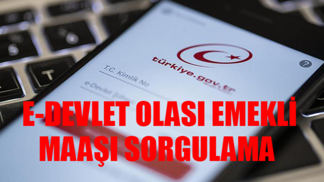 e-Devlet Olası Emekli Maaşı SORGULAMA SAYFASI: Olası Emekli Maaşı Nasıl Bakılır? Olası Emekli Maaşı Hesaplama e-Devlet Ekranı