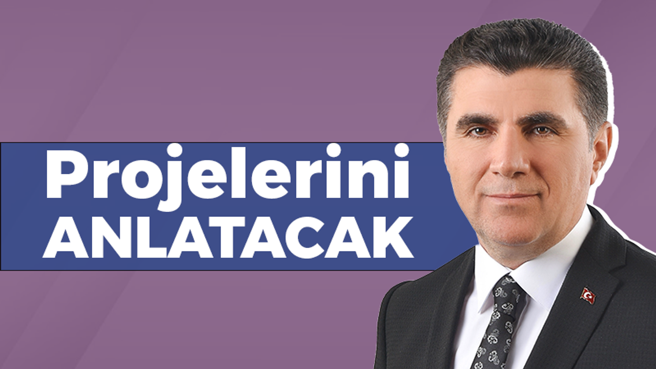 Gencay Yıldıztekin projelerini anlatacak