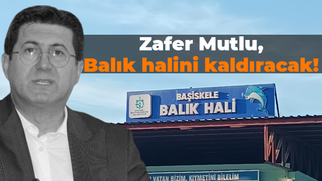 Zafer Mutlu, Balık halini kaldıracak!