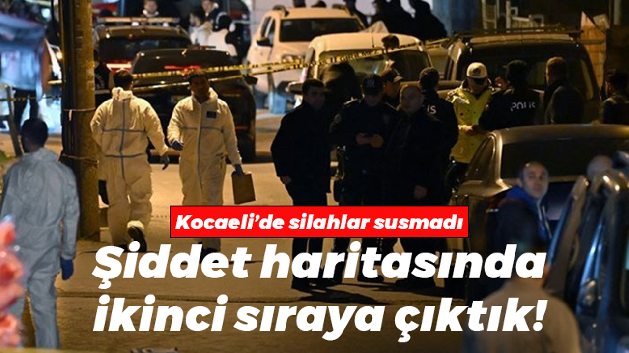 Şiddet haritasında ikinci sıraya çıktık!