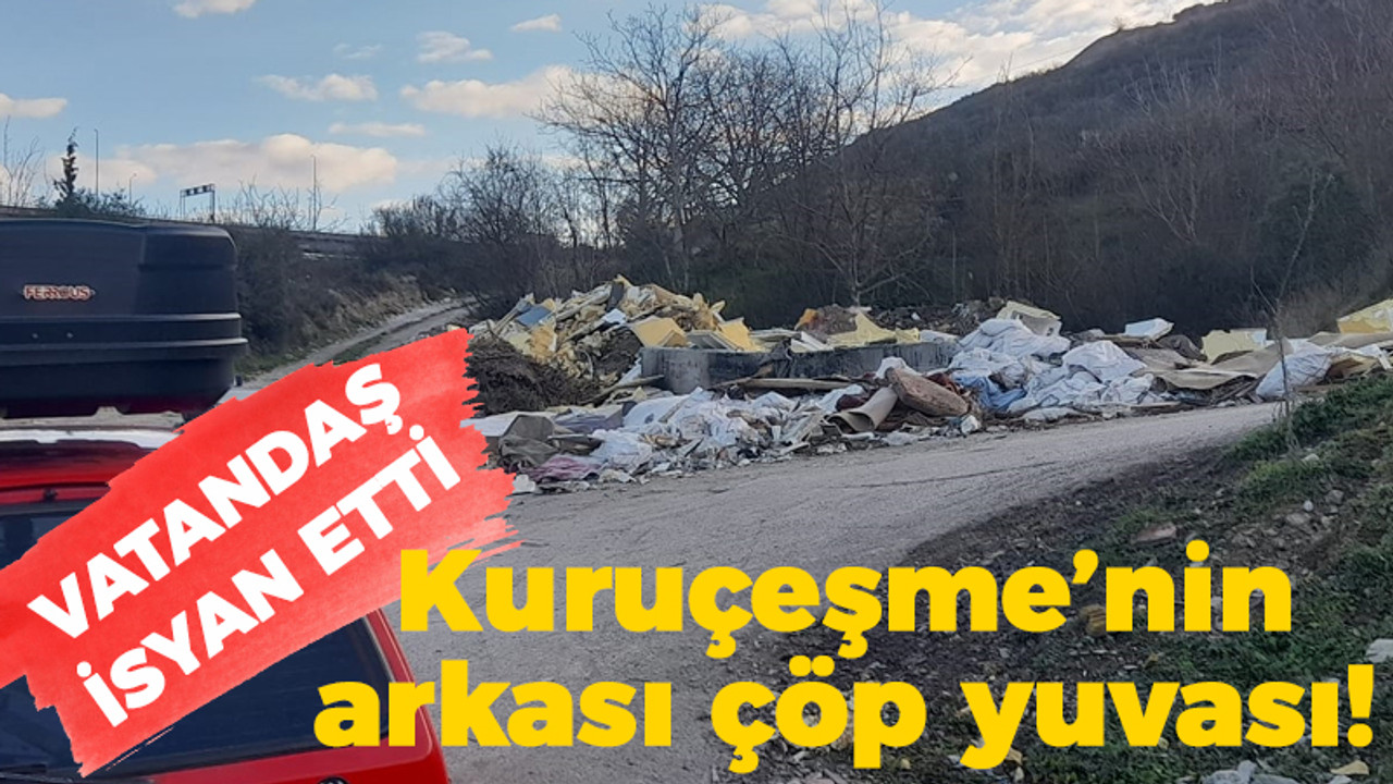 Vatandaş isyan etti: Kuruçeşme'nin arkası çöp yuvası!