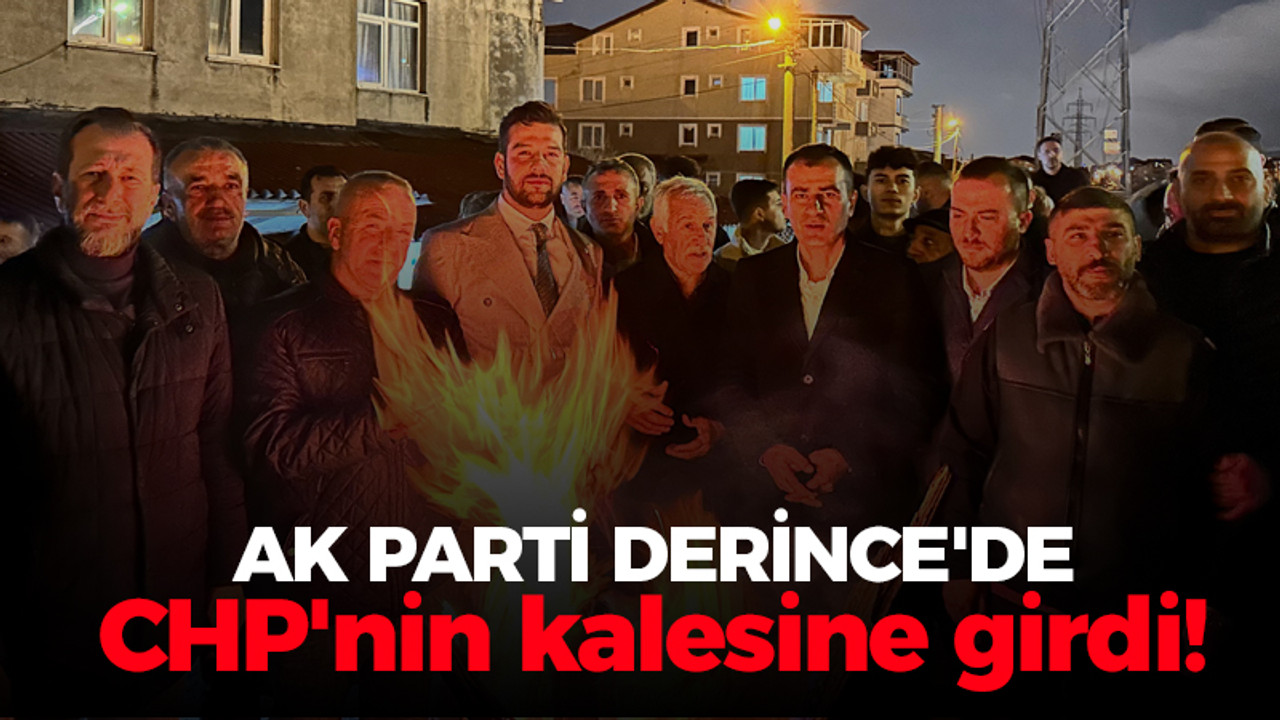 AK Parti Derince’de CHP’nin kalesine girdi