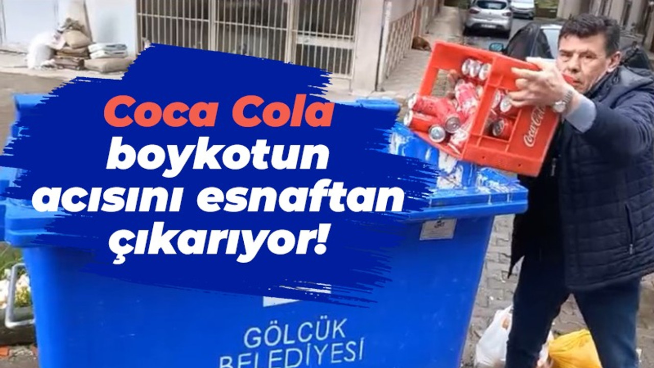 Coca Cola boykotun acısını esnaftan çıkarıyor