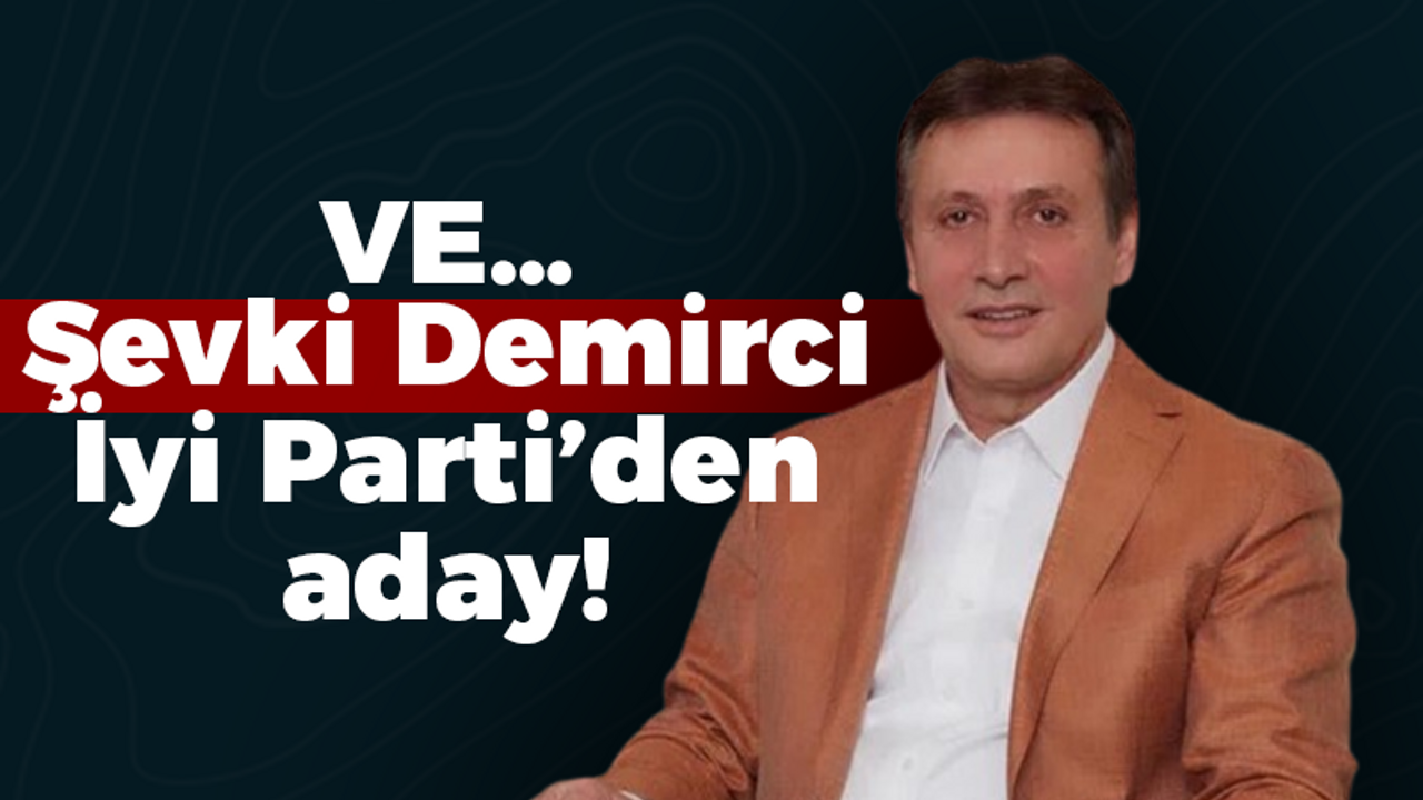 Bombayı patlattı! Şevki Demirci Çayırova’ya aday!