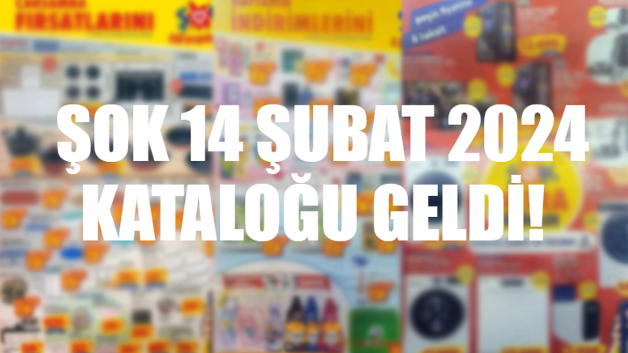 ŞOK Aktüel 14 Şubat 2024 Kataloğu 2024 SATIŞA ÇIKTI: ŞOK Bu Çarşamba Ankastre Set 5599 TL Kaçmaz Fiyat! 14 Şubat ŞOK Market Katalog Airfryer 2999 TL