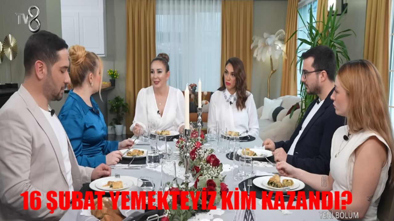 Zuhal Topal Yemekteyiz Kim Kazandı? 16 Şubat Yemekteyiz Kim Birinci Oldu? 16 Şubat Zuhal Topal Yemekteyiz Kim Kazandı? Yemekteyiz 16 Şubat 2024 Puan Durumu