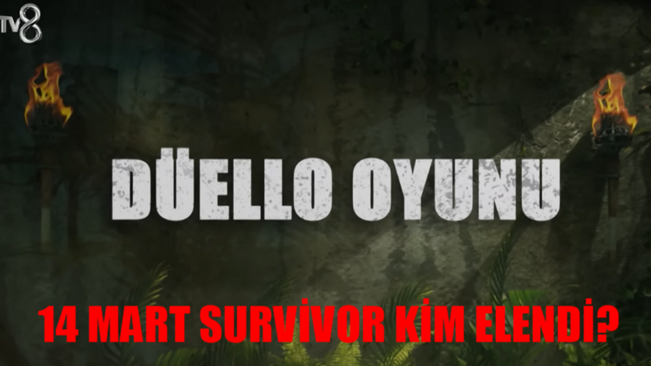 14 Mart Survivor Kim Elendi? Survivor 59. Bölüm Kim Elendi? 14 Mart 2024 Perşembe Survivor Düelloyu Kim Kazandı?