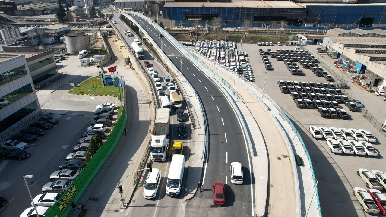 Darıca'da ilave köprü trafiğe açıldı